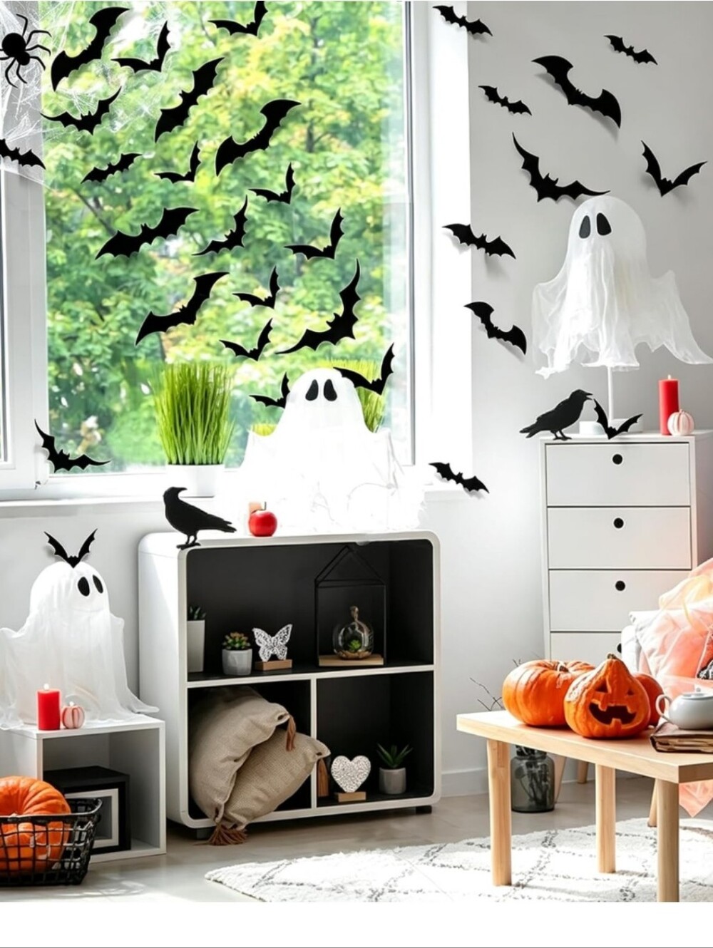 Halloween Bat Wall Decals (99)